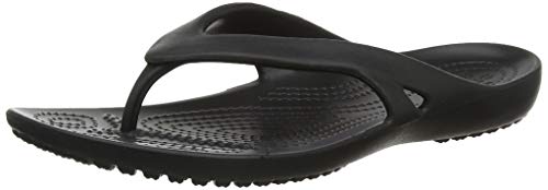 Crocs Kadee II Flip Chanclas, Mujer, Black, 38/39 EU