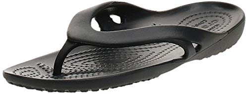 Crocs Kadee II Flip Chanclas, Mujer, Black, 38/39 EU