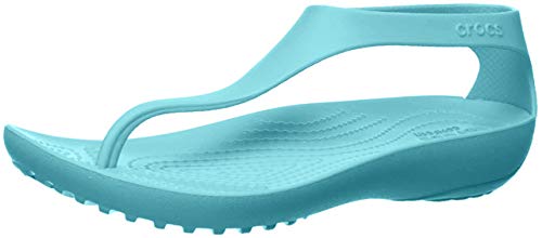 Crocs Sexi Flip Women, Sandalias para Mujer, Azul (Pool 40m), 39/40 EU