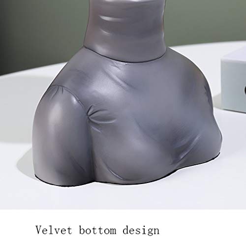 CXJJ Decoración de Escritorio Sala de Estar Moderna decoración del Arte, decoración casera, Creativa Resina Pequeña Escultura Adornos de Escritorio