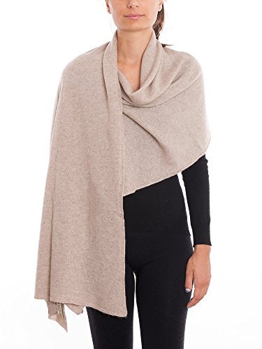 DALLE PIANE CASHMERE - Estola 100% cachemira - Mujer - Taglia unica - beige