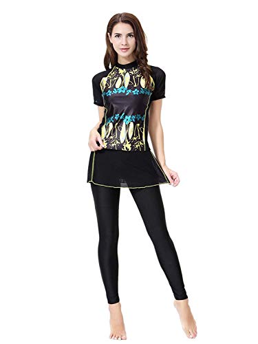 Damas Mujeres Musulmanas Abaya Dubai Musulmana Islámica Burkini Traje De Baño Traje De Baño Traje De Baño Traje De Baño Árabe Árabe India Ropa Verano XS (Color : Schwarz, Size : 2XL)