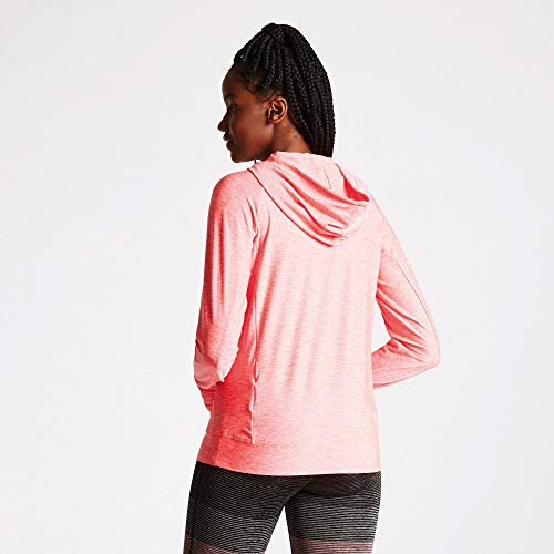 Dare 2b Sprint City Hoodie, Jersey para Mujer, Naranja (Fiery Coral), 40
