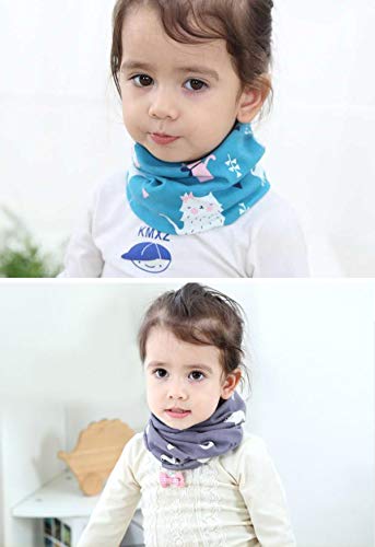 DEBAIJIA Pañuelo Cuello Bufanda Bebé Niños Terciopelo Cristal Infantil Recién Nacido Cachemir Cepillado Cálido Unisex Suave Comodo 0-12T 3 Pzs