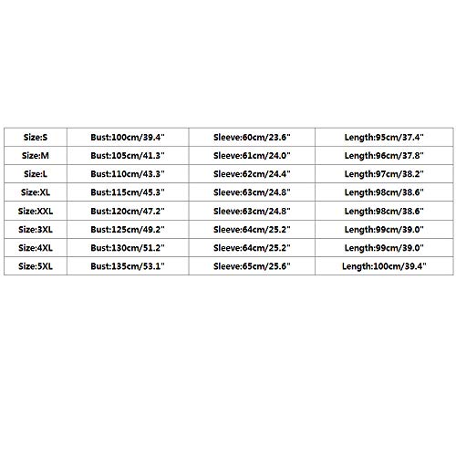 DEELIN Abrigo De Gran TamañO, 2018 Invierno De Las Mujeres CáLidas De Color SóLido Cremallera Abierta Sudadera con Capucha Chaqueta Larga Capa Tops Outwear En La Chaqueta De Invierno Abrigo Abrigos