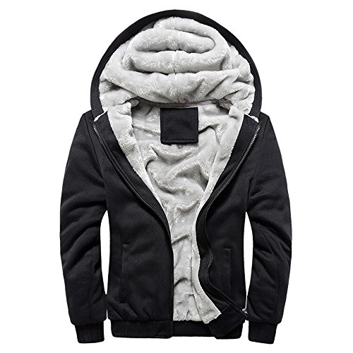 DEELIN Invierno De Los Hombres MáS Terciopelo Camuflaje Overoles De Gran TamañO Trim Abrigo Caliente Capa De VellóN De Cremallera Chaqueta De Cierre Outwear