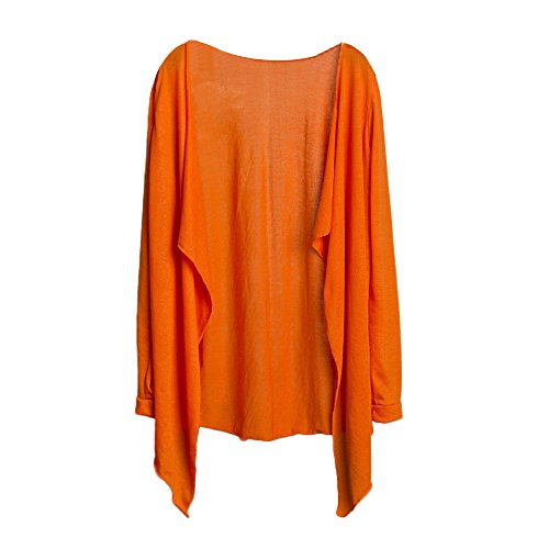 DEELIN Longsleeved Top Blanco Un tamaño para Mujeres Orange One Size