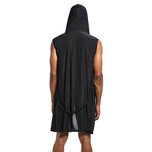 DEELIN Ropa De Dormir Cómoda Suelta De Los Hombres Sexy LenceríA Bata Camisón Pure Cap Blusa Tops