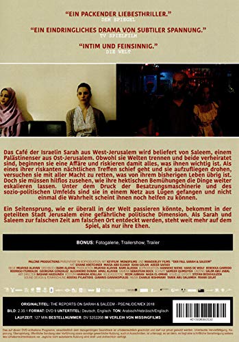 Der Fall Sarah & Saleem [Alemania] [DVD]