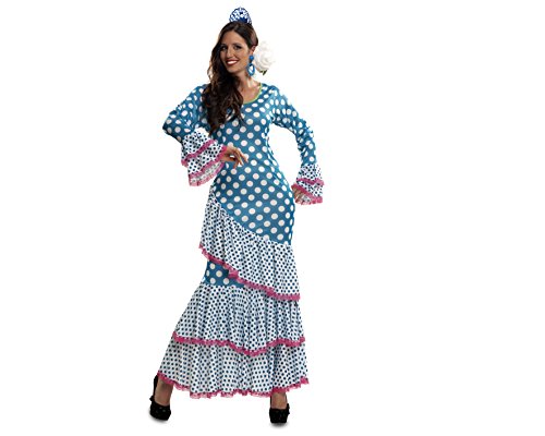 Desconocido My Other Me - Disfraz de Flamenca, talla XL, color azul (Viving Costumes MOM01113)