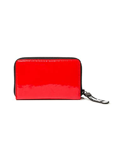 Desigual Accessories PU Medium Wallet, Tamaño Mediano. para Mujer, Rojo, U