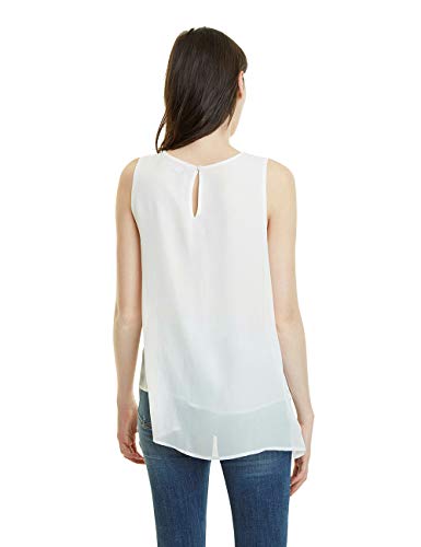 Desigual BLUS_TEBAS, Blanco (Blanco 1000), M para Mujer