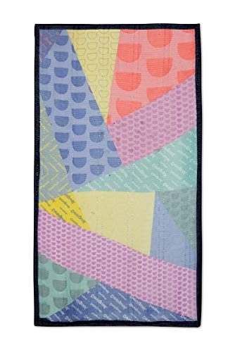 Desigual FOU_Monogram RECTANGL Bufanda, rojo, U para Mujer