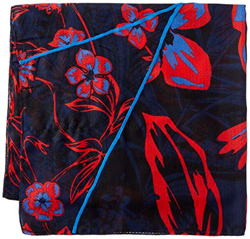 Desigual Foul_be Blossom Bufanda, Negro (Blue Moon 2051), Talla única (Talla del fabricante: U) para Mujer