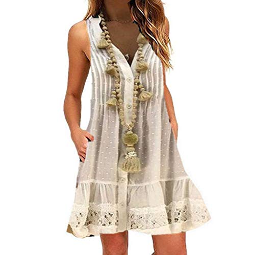 Desigual Mujer Vestido Dorado elee Embarazada Encaje época Fiesta niña Floral Flores Frozen Vestido Gasa Mujer gotico Hombre ibicenco Blanco Invierno Juvenil Lactancia Largo
