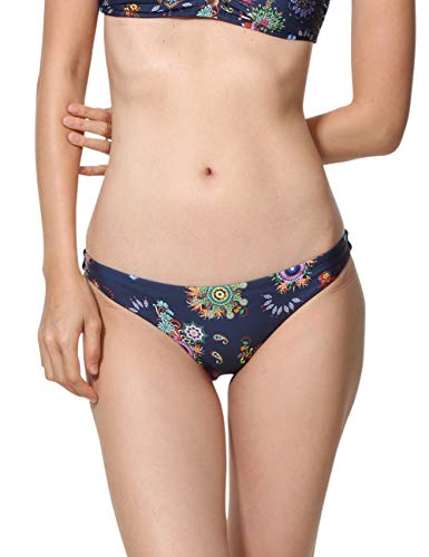 Desigual Swimwear Bottom REM B Woman Blue Braguita de Bikini, Azul (Navy 5000), para Mujer