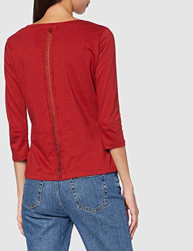 Desigual TS_Dublin Camiseta, Rojo, XS para Mujer