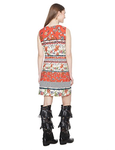 Desigual Vest_Karin Vestido, (Virtual Pink 3145), (Talla del Fabricante: 38) para Mujer