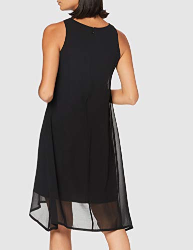 Desigual Vest_Roma Vestido Casual, Negro, M para Mujer