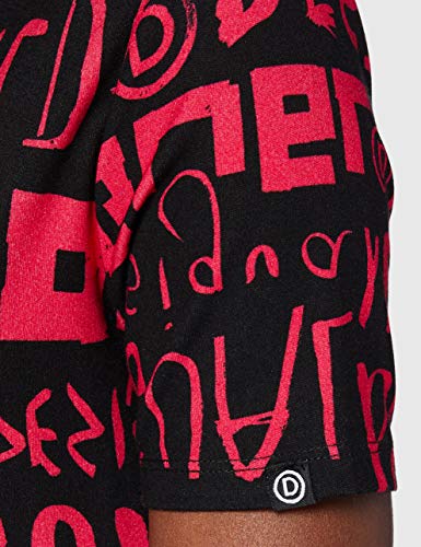 Desigual Vest_Trazos Vestido Casual, Negro, XS para Mujer