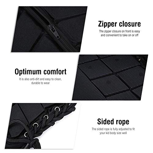 DEWIN Equitación Niña - Chaleco Protector Equitacion Cómodo Chaleco Protector de Seguridad para Entrenamiento de equitación para niños niñas niños niños (CL)