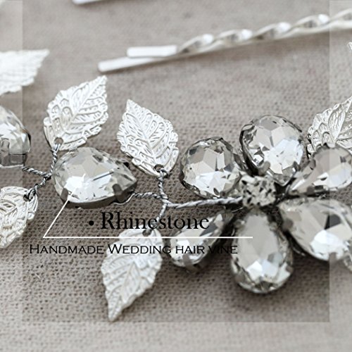 Diadema Jovono, tocado para decorar el cabello de la novia en bodas, ideal para mujeres y niñas