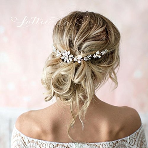 Diadema Jovono, tocado para decorar el cabello de la novia en bodas, ideal para mujeres y niñas