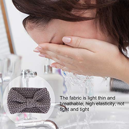 Diademas Mujer Invierno,Diadema Turbante Mujer,Diademas de Ganchillo de Invierno,Diadema de Punto de Inviern,Elástico Diadema de Punto,Caliente Turbante Cinta de Cabeza Arco de Punto(5 Piezas)