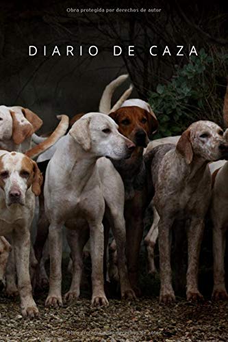DIARIO DE CAZA: Registra todos los detalles : lugar, fecha, piezas abatidas: conejo, liebre, faisán, codorniz, paloma, perdiz roja.. | Regalo especial para amantes de la caza menor.