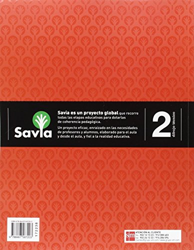 Dibujo técnico. 2 Bachillerato. Savia - 9788467587203