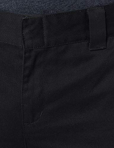 Dickies Slim Fit Work Pant Pantalones, Negro (Black BK), W30/L32 para Hombre