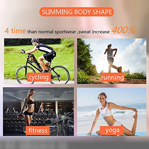 Dihope – Camiseta de compresión de neopreno para mujer, adelgazante, manga larga, para deporte, yoga, gimnasio, fitness, pérdida de peso Negro XXL