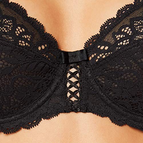 Dim Soutien-Gorge 3/4 Cup Avec Armatures SUBLIM Dentelle Sujetador con Aros, Noir (Noir 0hz), 75D para Mujer