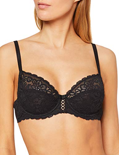 Dim Soutien-Gorge 3/4 Cup Avec Armatures SUBLIM Dentelle Sujetador con Aros, Noir (Noir 0hz), 75D para Mujer