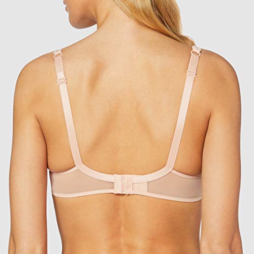 Dim Soutien-Gorge Avec Armatures Generous Mod X2 Sujetador con Aros, Multicolor (Lot Skin Rose/Broderie Noire 9gu), 95D (Pack de 2) para Mujer