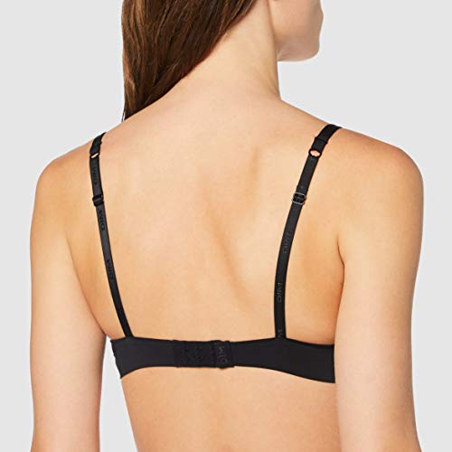 Dim Soutien-Gorge Sans Armatures Invisififree Sujetador sin Aros, Negro (Noir 0hz), 75B (Tallas De Fabricañote:90B) para Mujer