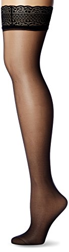 DIM Sublim up Media Transparente 15D, Negro, 3 FR para Mujer