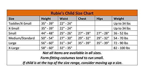 Disfraz de Bruja Rockera con corset para niña, infantil 5-7 años (Rubie's 883961-M)