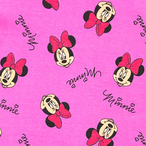Disney Camiseta de Manga Corta Paquete de 2 para niñas Minnie Mouse Multicolor 2-3 Años