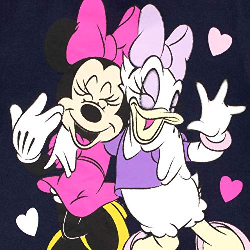 Disney Camiseta de Manga Corta para niñas Minnie Mouse Negro 3-4 Años