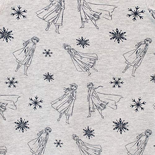 Disney Camiseta Paquete de 2 de Manga Corta para niñas Frozen Multicolor 9-10 Años