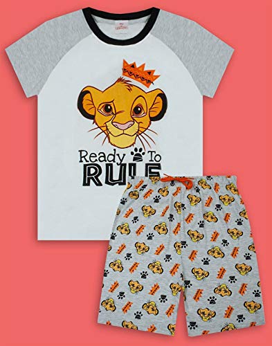 Disney El Rey León Pijama Listo para gobernar Pantalones Cortos para niños PJ