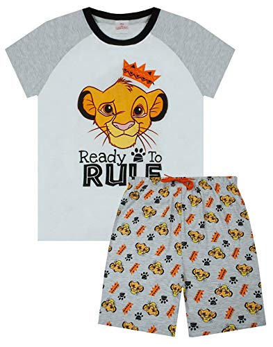 Disney El Rey León Pijama Listo para gobernar Pantalones Cortos para niños PJ