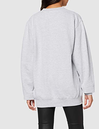 Disney Mickey and Minnie Love Never Goes out of Style Sweatshirt Sudadera, Gris (Heather Grey HGY), 38 (Talla del Fabricante: Small) para Mujer