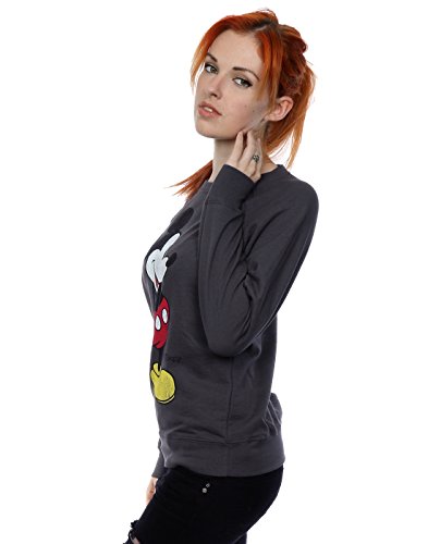 Disney mujer Mickey Mouse Classic Kick Camisa de entrenamiento X-Large oscuro Heather