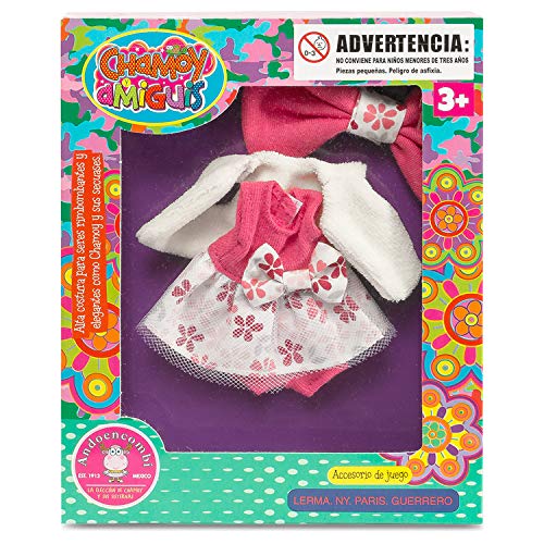 Distroller- Cham CHAMOY Vestido Rosa Chaleco 19 INT (977496)