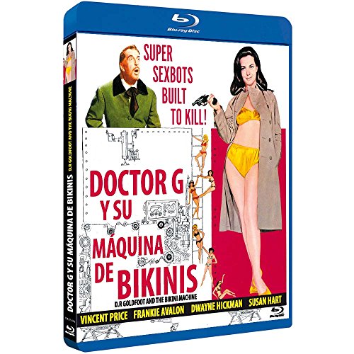 Doctor G y su Máquina de Bikinis BD 1965 Dr. Goldfoot and the Bikini Machine [Blu-ray]