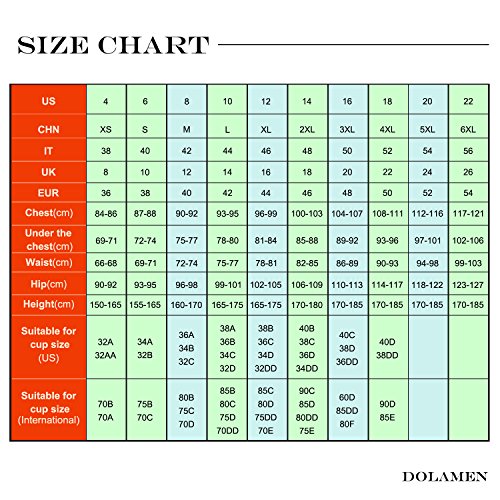 Dolamen Mujer Trajes De Baño con Falda, 2018 Nuevo Dos Piezas Floral Bañador Deportivo Bañador de natación Bikini Tankini para Mujer, Incorporado en la Copa con Pantalones Cortos (EU52, Negro)