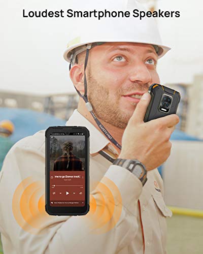 DOOGEE S59 Pro Móvil, [2021] 10050mAh 4GB RAM+128GB ROM, lP68 IP69K Movil Antigolpes, Potente Altavoz 2 W, Cámara Cuádruple 16MP+Cámara Frontal 16MP Smartphone Android 10 4G, 5.71", NFC/GPS, Negro