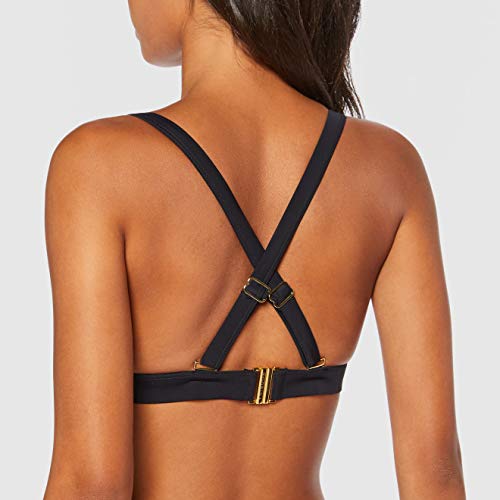 Dorina Casablanca Haut Maillot de Bain Bikini top, Negro (Black V00), 135 (Talla del fabricante: L 44/46) para Mujer